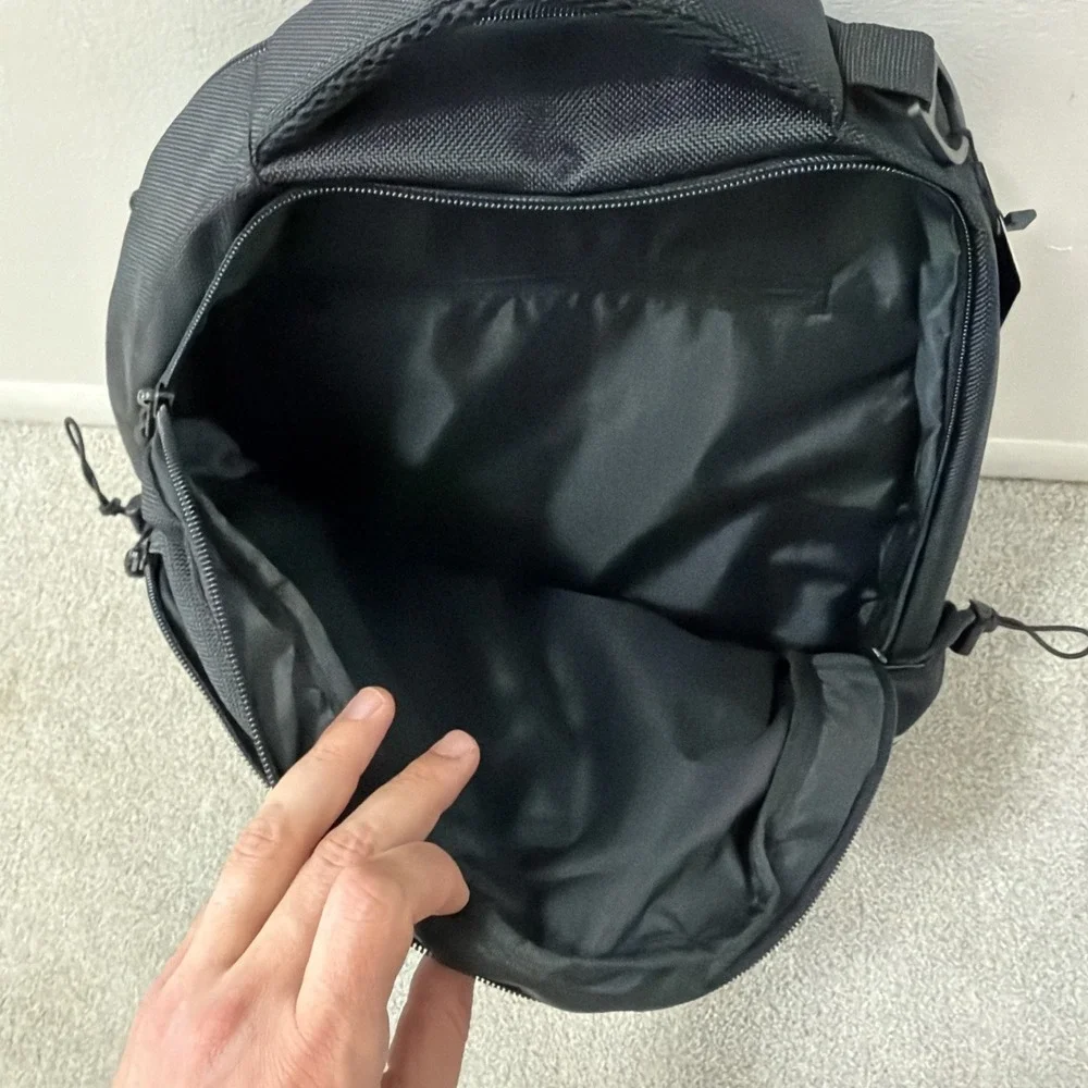 Paddletek Sport Backpack Bag Anna Waters Dave Weinbach logo‎  Black Green